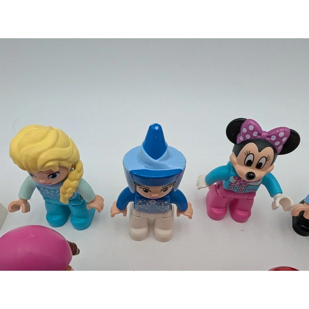 Lego Duplo Disney Marvel Character Figure Lot Minnie Jake Neverland Frozen Bob‎